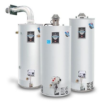 Bradford White water heaters in Central Oregon.